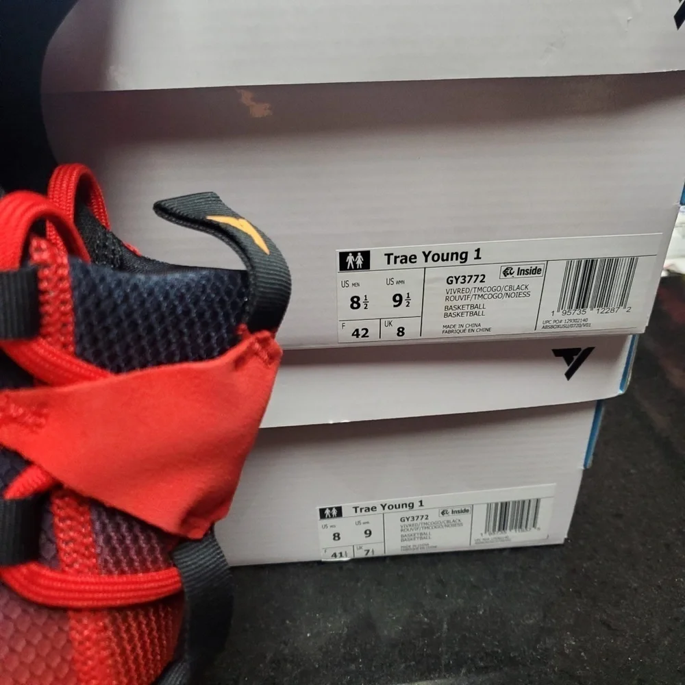 Sz Various Trae Young adidas team colors